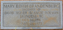 Mary Edith Brandenburg 