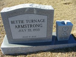 Bettie <I>Turnage</I> Armstrong 