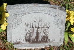Benjamin M. “B.M.” Williams 