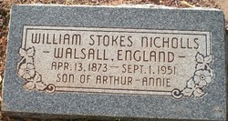 William Stokes Nicholls 