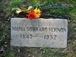 Maria <I>Sobraro</I> Vernon 