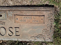 Annie Laura <I>Easterwood</I> DuBose 