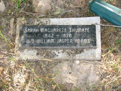 Sarah Maguarette <I>Shumate</I> Adams 