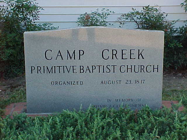 Camp Creek Primitive Baptist Church Cemetery