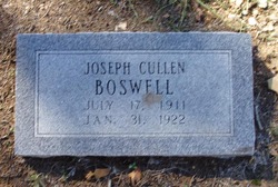 Joseph Cullen Boswell 