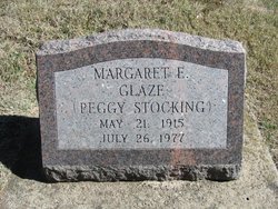 Margaret Ethyl “Peggy” <I>Stocking</I> Glaze 