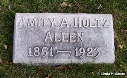 Amity A <I>Holtz</I> Allen 