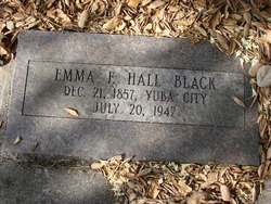 Emma Frances <I>Hall</I> Black 