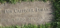 Don Callister Lyman 