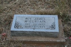 Rev James Cotton McCurtain 