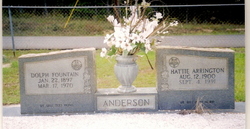 Hattie <I>Arrington</I> Anderson 