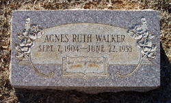 Agnes Ruth <I>Walker</I> Aldridge 