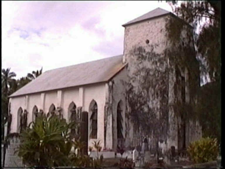 Avarua Cook Islands Christian Churchyard
