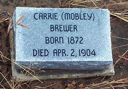 Martha S. “Carrie” <I>Mobley</I> Brewer 