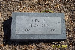 Hettie Opal <I>Bennett</I> Thompson 
