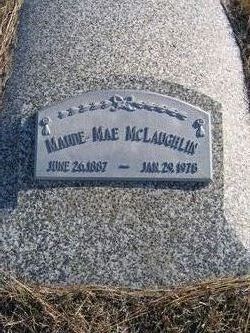 Maude Mae <I>Todd</I> McLaughlin 