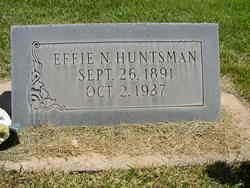 Effie Neil <I>Leavitt</I> Huntsman 