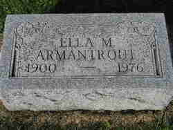 Ella M. <I>Cashman</I> Armantrout 