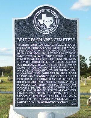 Bridges Chapel Cemetery