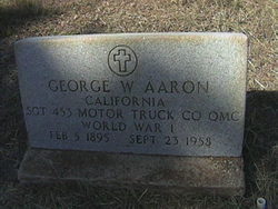 SGT George W. Aaron 