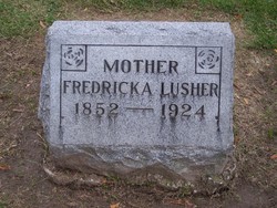 Elizabeth Fredricka <I>Greiner</I> Lusher 