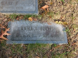 Anna <I>Lauf</I> Fuchs 