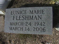 Eunice Marie <I>Taylor</I> Fleshman 