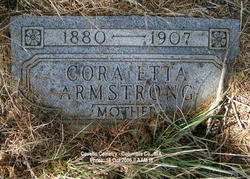 Cora Etta <I>Vannice</I> Armstrong 