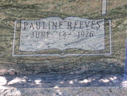 Lois Pauline “Judy” <I>Reeves</I> Bieber 