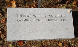 Thomas Wesley Anderson 