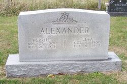 Merrill Alexander 