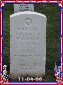 William Bostwick Halland 
