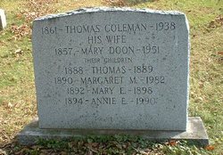Mary <I>Doon</I> Coleman 