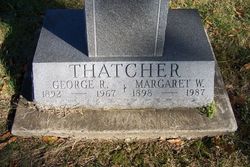 Margaret Sarah <I>Watt</I> Thatcher 