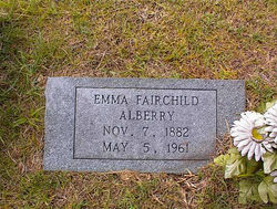 Emma Viola <I>Fairchild</I> Alberry 