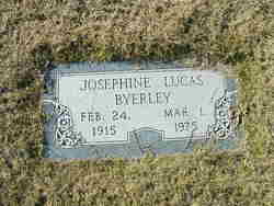 Josephine <I>Lucas</I> Byerley 