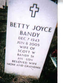 Betty Joyce <I>Scott</I> Bandy 