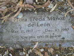 Flora Freda <I>Munoz</I> de Leon 