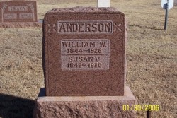 Susan Virginia <I>Frans</I> Anderson 