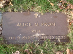 Alice Marie <I>Jack</I> Prom 