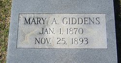 Mary A. Giddens 