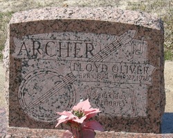 Lloyd Oliver Archer 