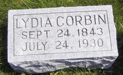 Lydia Jane “Liddie” <I>Ross</I> Corbin 