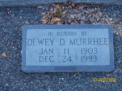 Dewey D. Murrhee 