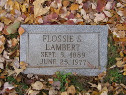 Flossie Susan Lambert 