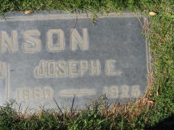 Joseph E Johnson 