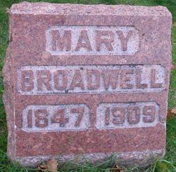 Mary I. <I>Grant</I> Broadwell 