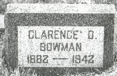 Clarence Delfe Bowman 