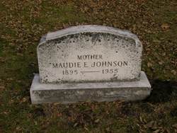 Maudie E <I>Brown</I> Johnson 