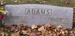 Rebecca <I>Cabeen</I> Adams 